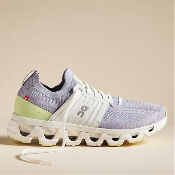 On Running Shoes - On Running "Cloudswift III 3" Sneakers Grey Gray Neon Yellow | Women's Size 9